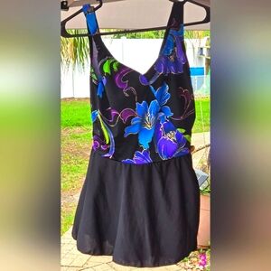Longitude, One Piece Swim Suit Size 12